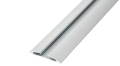 Profil de aluminiu Reto pentru benzile LED - Argintiu brut- 1m