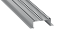 Profil de aluminiu SORGA pentru benzile LED - Anodizat argintiu - 1m