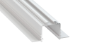 Profil de aluminiu Subli pentru benzile LED - Alb - 1m