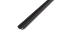 Profil de aluminiu Z pentru benzile LED - Negru - 2m