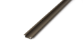 Profil de aluminiu Z pentru benzile LED - Inox - 2m