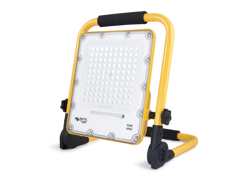 Proiector - halogen LED Siga portabil 50W 10AH - Alb neutru (4500K)
