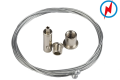 Element de suspendare pentru profiluri de aluminiu - set - conductor de curent - 1250mm