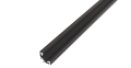 Profil de aluminiu C pentru benzile LED - Negru - 2m