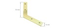 Conector unghi 120° pentru profiluri arhitecturale