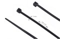 Brățară cablu de fixare 3x150mm - Negru - 100 buc