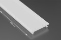 Dispersor Basic PVC opal pentru profil din aluminiu - 1m