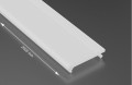 Capac Basic PVC Lăptos pentru profil de aluminiu - 2m
