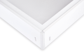 Set panou pentru casetă LED 60x60 40W Premium - Alb neutru (4000K) + ramă albă