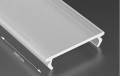 Capac Double PMMA Frosted Lăptos pentru profil de aluminiu - 2m