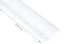 Capac Double PMMA Transparent pentru profil de aluminiu - 2m