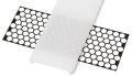 Capac Wide PMMA Frosted Lăptos pentru profil de aluminiu - 1m