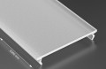 Capac Wide PMMA Frosted Lăptos pentru profil de aluminiu - 2m