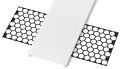 Capac Wide PMMA Lăptos pentru profil de aluminiu - 1m