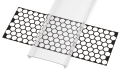 Capac Wide PVC Transparent pentru profil de aluminiu - 1m