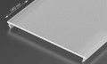 Capac Superwide PMMA Frosted Lăptos pentru profil de aluminiu - 1m