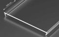 Capac Superwide PMMA Transparent pentru profil de aluminiu - 1m