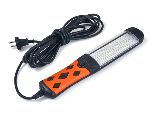 Lanternă de atelier LED 15W 230V - Alb rece (6500K) - cu cablu de 5m