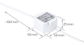 Alimentator LED încastrabil 24V 1.25A 30W IP67 ESPE | LP3024CV