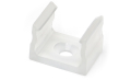 Suport de montare pentru profil A cu capac Basic - Transparent