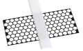 Dispersor Basic PMMA mat pentru profil de aluminiu - 1m
