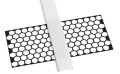 Capac Basic PVC Lăptos pentru profil de aluminiu - 2m