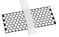 Dispersor Basic PVC mat pentru profil din aluminiu - 1m