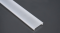 Capac Double PMMA Frosted Lăptos pentru profil de aluminiu - 2m