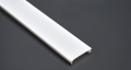 Capac Double PMMA Lăptos pentru profil de aluminiu - 1m