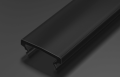 Capac High PMMA Negru pentru profil de aluminiu - 2m