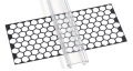 Capac High PMMA Transparent pentru profil de aluminiu - 2m