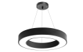 Lampă tavan suspendată LED Inea V2 72W - Negru - Alb neutru (4500K)