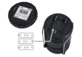 Lanternă LED - lampă de camping 3W COB - Alb rece (6000K) - cu baterii 3xAA.