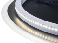 Oglindă LED rotundă iluminată cu margine sablată - diametru 60cm - Alb neutru (4500K)