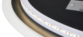 Oglindă LED rotundă iluminată cu finisaj sablat - diametru 80cm - Alb neutru (4500K)