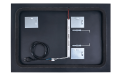 Oglindă LED dreptunghiulară iluminată - 50x70 cm - Alb neutru (4500K)