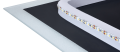 Oglindă LED dreptunghiulară iluminată cu margine sablată - 80x100 cm - Alb neutru (4500K)