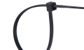 Brățară de cablu cu cleme 4x150mm - Neagră - 100 buc