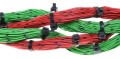 Brățară cablu de fixare 3x150mm - Negru - 100 buc
