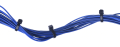 Colier de cablu 2.5x150mm - Negru - 100 buc