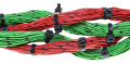 Bandă de cablu de 5x500mm - Neagră - 100 buc