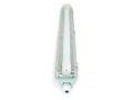 Set: 1x Corp de iluminat ermetic 1x60cm + 1x Tub LED 9W - Alb neutru (4500K)
