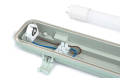 Set: 1x Corp de iluminat ermetic 1x60cm + 1x Tub LED 9W - Alb neutru (4500K)