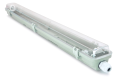 Set: 1x Corp de iluminat ermetic 1x60cm + 1x Tub LED 9W - Alb neutru (4500K)