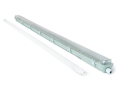 Set: 1x Corp de iluminat ermetic 1x150cm + 1x Tub LED 24W - Alb rece (6000K)