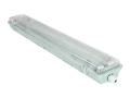 Set: 1x Corp de iluminat ermetic 2x60cm + 2x Tub LED 9W - Alb neutru (4500K)