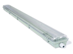 Corp de iluminat ermetic pentru tuburi fluorescente LED T8 - 2x120cm