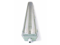Set: 1x Corp de iluminat ermetic 2x120cm + 2x Tub LED 18W - Alb neutru (4500K)