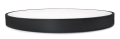 Panou LED rotund montat pe zid LED Big 72W - Negru - Alb neutru (4500K)