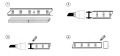 Bandă LED 230 V | 2835 | 120LED | 1m | IP68 | Neon | Alb neutru (4500K)
